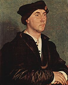 Richard Southwell by Hans Holbein b.1503, Linked To: <a href='profiles/i8664.html' >Richard Southwell Sir</a>